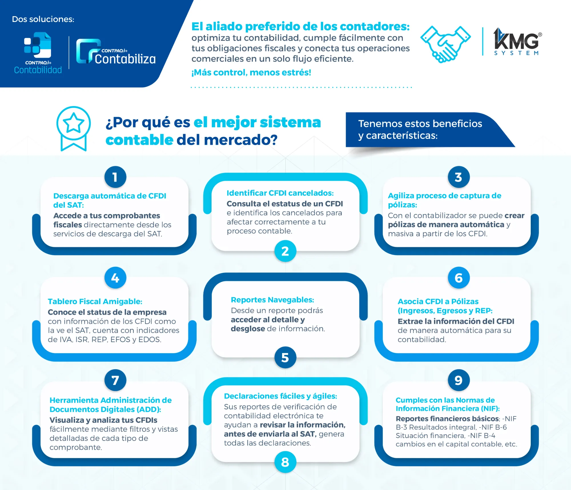 CONTPAQi® Sistema Contables Desktop y en la Nube